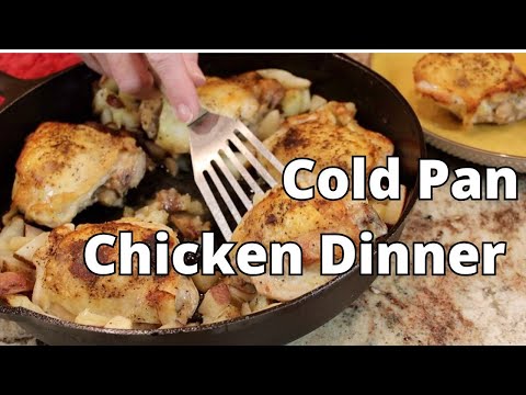 Cold Pan Chicken Dinner