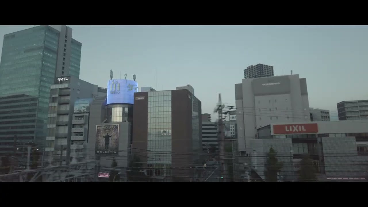 【4K24fps】東海道新幹線 こだま 名古屋～豊橋 シネマティック車窓
