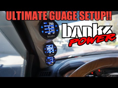 Installing BANKS iDASH DATA MONSTER on my DUALLY CUMMINS