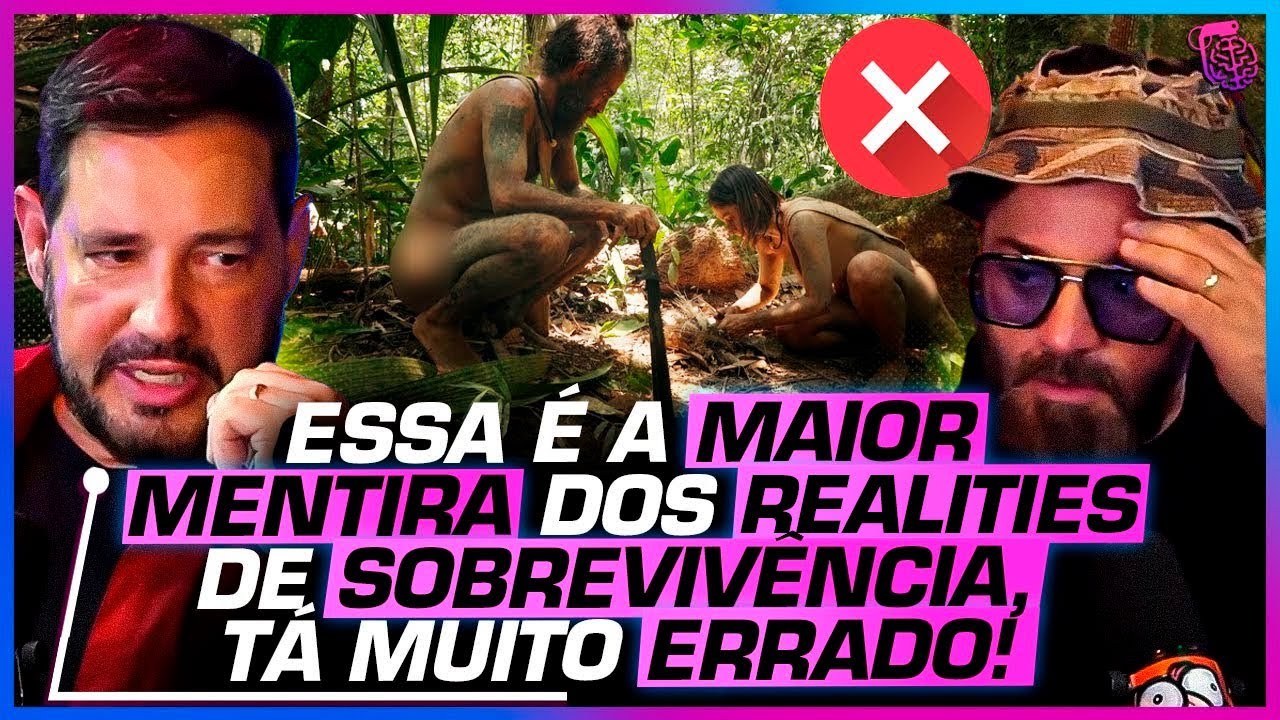 OS BASTIDORES dos REALITIES DE SOBREVIVÊNCIA - CAVALLINI, NILO MOREIRA E HUMBERTO COSTA