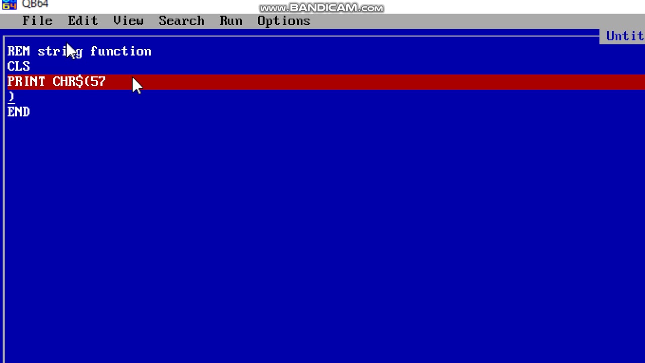 uses of function in qbasic