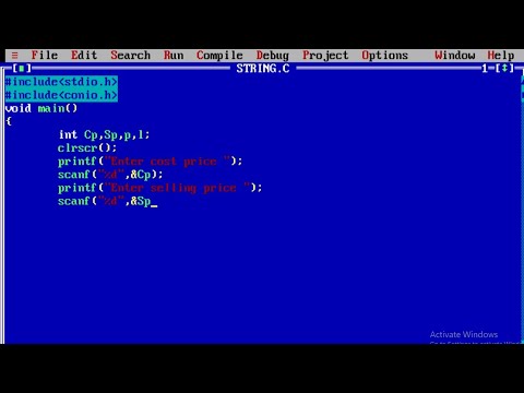 C Program to Print Hello World | First C Program