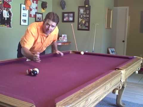 3-Ball Pool Game Tip - How to Break a Three-Ball Rack and Make a Ball