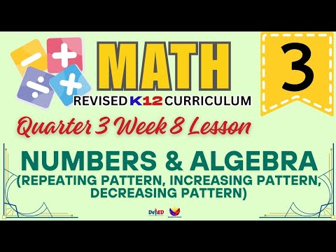 MATH 3 | REPEATING PATTERN | WEEK 8 LESSON | QUARTER 3 | REVISED CURRICULUM 