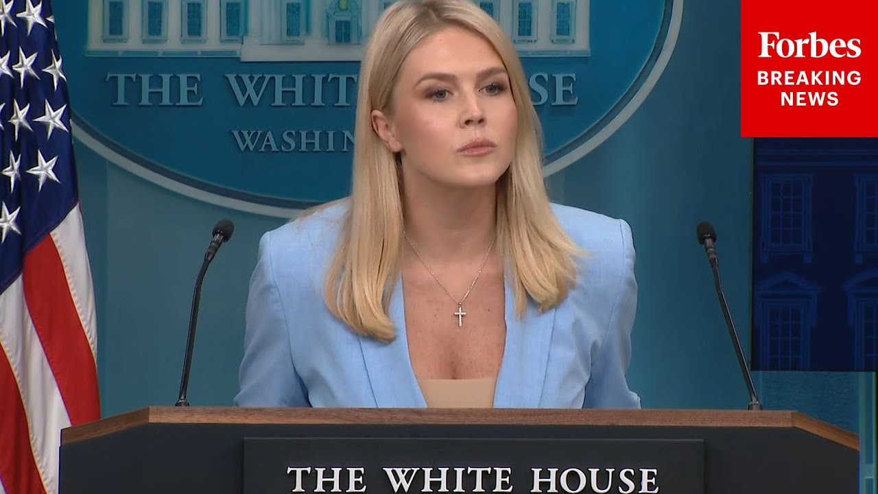 BREAKING NEWS: Karoline Leavitt Holds White House Press Briefing As Trump Urges Lower China Tariffs