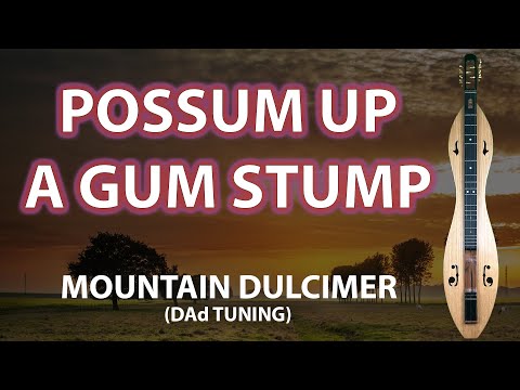 Possum Up A Gum Stump (DAD Tuning) - Mountain Dulcimer