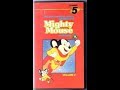 Original VHS Closing Mighty Mouse Vol 2 UK Retail Tape