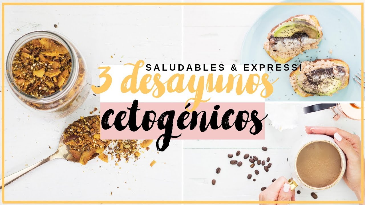 3 DESAYUNOS SIN CARBOHIDRATOS ULTRA RÁPIDOS | DIETA CETOGENICA | COMIDA SALUDABLE PARA BAJAR DE PESO