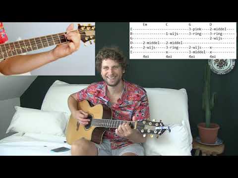 10 makkelijke gitaar liedjes met 4 akkoorden