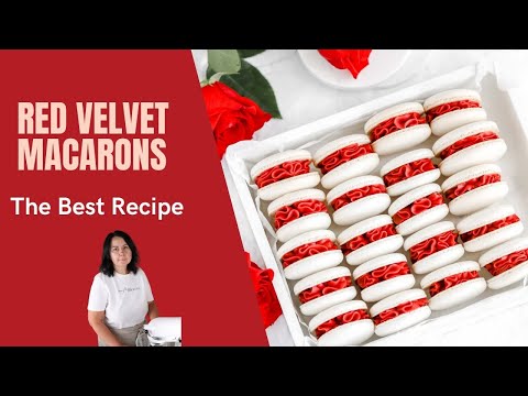 How to make Red Velvet Macarons