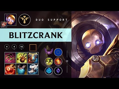 Blitzcrank Support vs Karma - EUW Master Patch 26.03