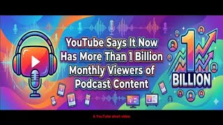 YouTube Says It Now Has More Than 1 Billion Monthly Viewers of Podcast Content
