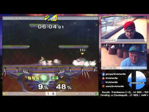 SW31 Grand Finals - Cloudsquall (Fox) vs NEG | LoZR (Jigglypuff)
