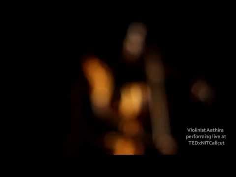 TEDxNITCalicut 2012 - Violinist Aathira's Performance