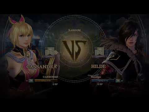 SoulCalibur 6 - CARBON465 (Cassandra) vs Hecatom (Hilde) Casual Matches