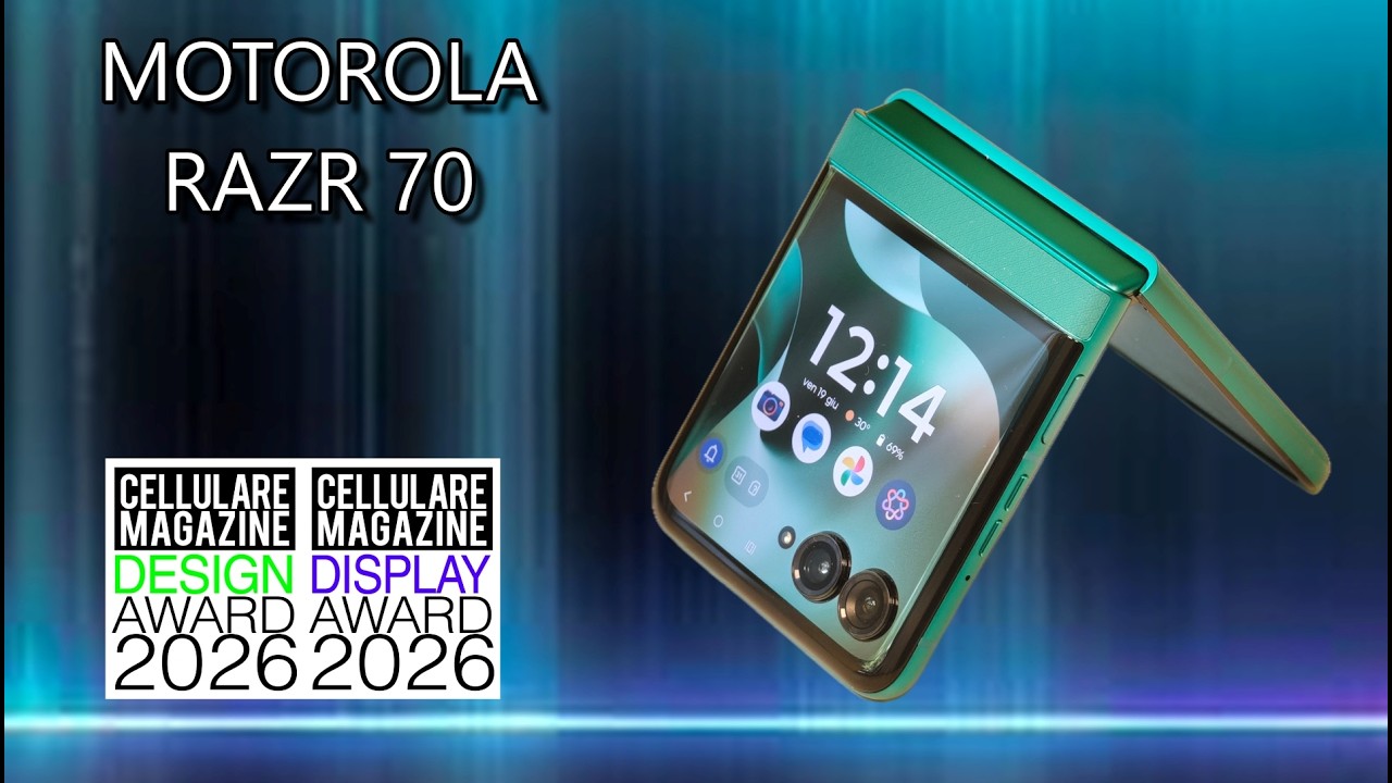 MOTOROLA RAZR 70 - La recensione di Cellulare Magazine