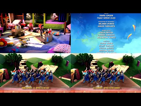 Chiquititas | Abertura, vinhetas de intervalo e encerramento da 2ª fase (2013 -2015)