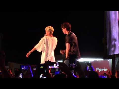 Elodie e Michele Bravi nero Bali Riccione