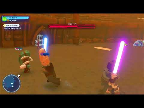 Obi Wan vs Jango Fett (Geonosis) -Skywalker Saga