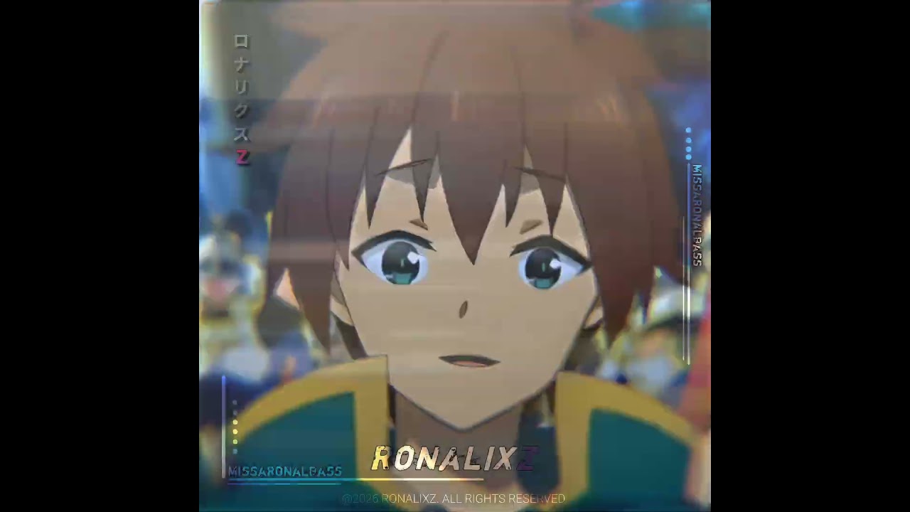 ☆『 𝗞𝗮𝘇𝘂𝗺𝗮 The Mask』EDIT HD | Sub Urban Cradles (Slowed) #ronalixz #konosuba3  #kazuma