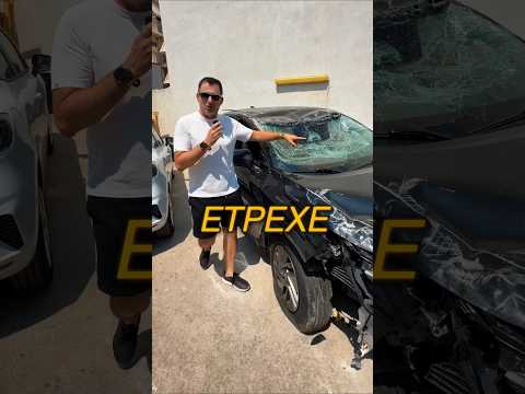 Γυναίκα μπέρδεψε το γκάζι με το φρένο... #saribal