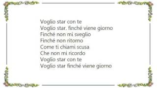 Vasco Rossi - Marea Lyrics