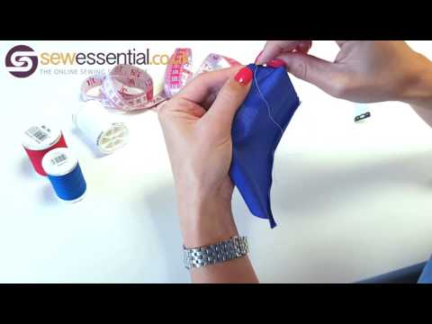 How to Stitch a Hand Rolled Hem