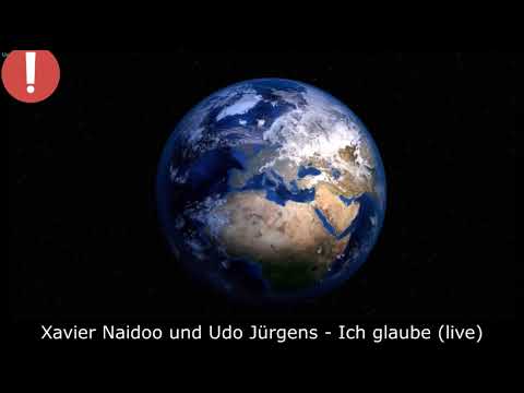 Zuhören und Nachdenken - Xavier Naidoo und Udo Jürgens - Ich glaube (live)