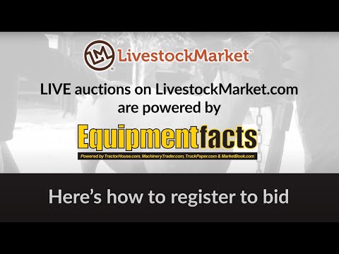 Register To Bid On EquipmentFacts.com