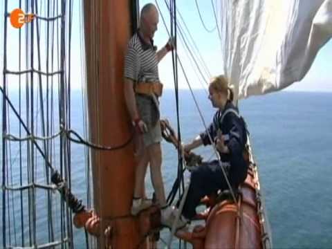 Russland - Aushilfsmatrose auf dem Segelschulschiff Sedov