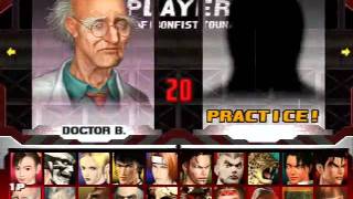 Tekken 3 (PSX) - Conseguir a Tiger, Doctor Boskonovitch y Gon