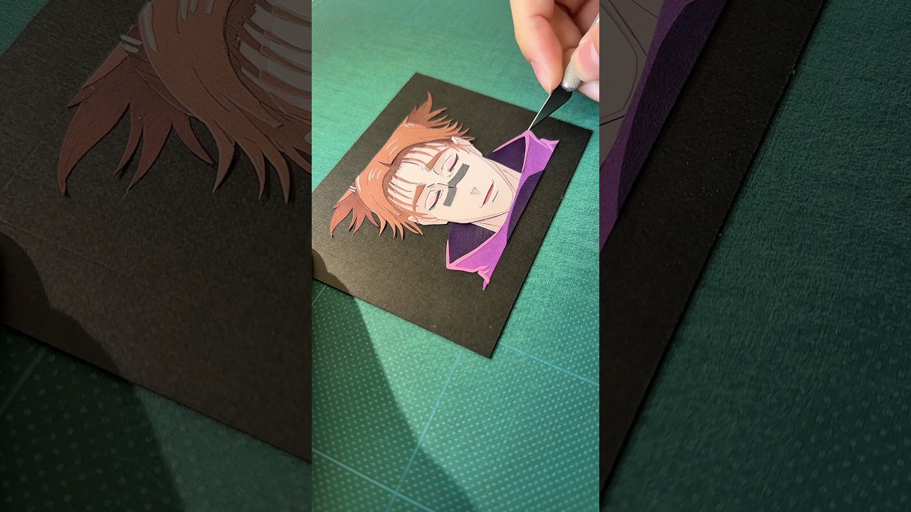 👻呪術廻戦のシーンを画用紙だけで作ってみた👻脹相#工作 #呪術廻戦 #jujutsukaisen #handmade #ハンドメイド