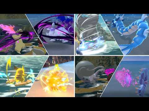 Pokémon Legends Arceus vs Scarlet & Violet – Gen 5 Move Animations Showdown!