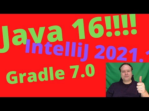 Java 16 And Spring Boot And Gradle And Intellij