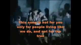 The sounds - Song with a mission lyrics