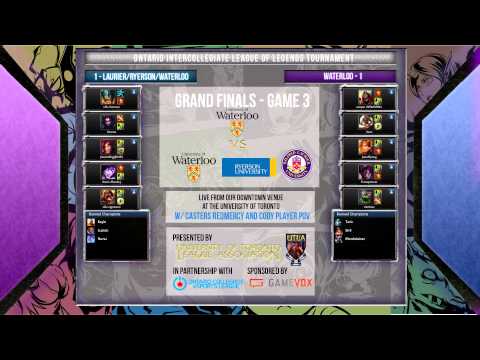 OCeL Grand finals game 3 - 1 / 3