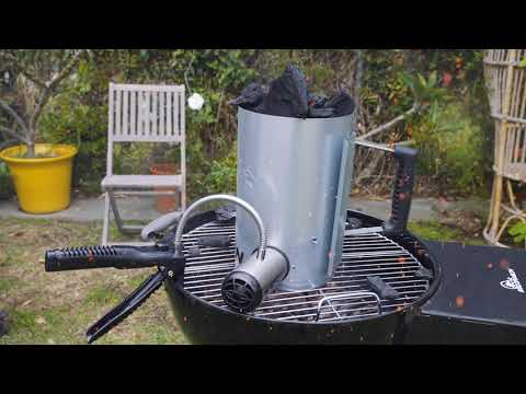 BBQ Dragon's Famous Chimney of Insanity: Charcoal Ready to Cook in 3 Minutes. Really Works!