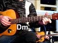 Джо Дассен - Гже же ты Тональность ( Dm ) Как играть на гитаре песню 