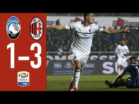 Highlights Atalanta 1-3 AC Milan - Matchday 24 Serie A TIM 2018/19
