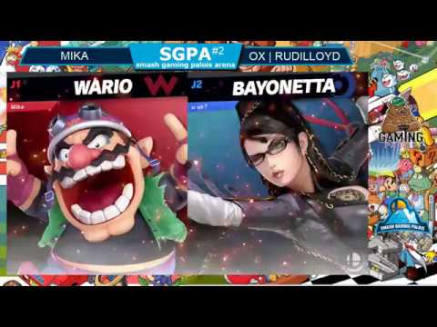 Smash Gaming Palois Arena #2 // Wario (MIKA) VS Bayonetta (RUDILLOYD)