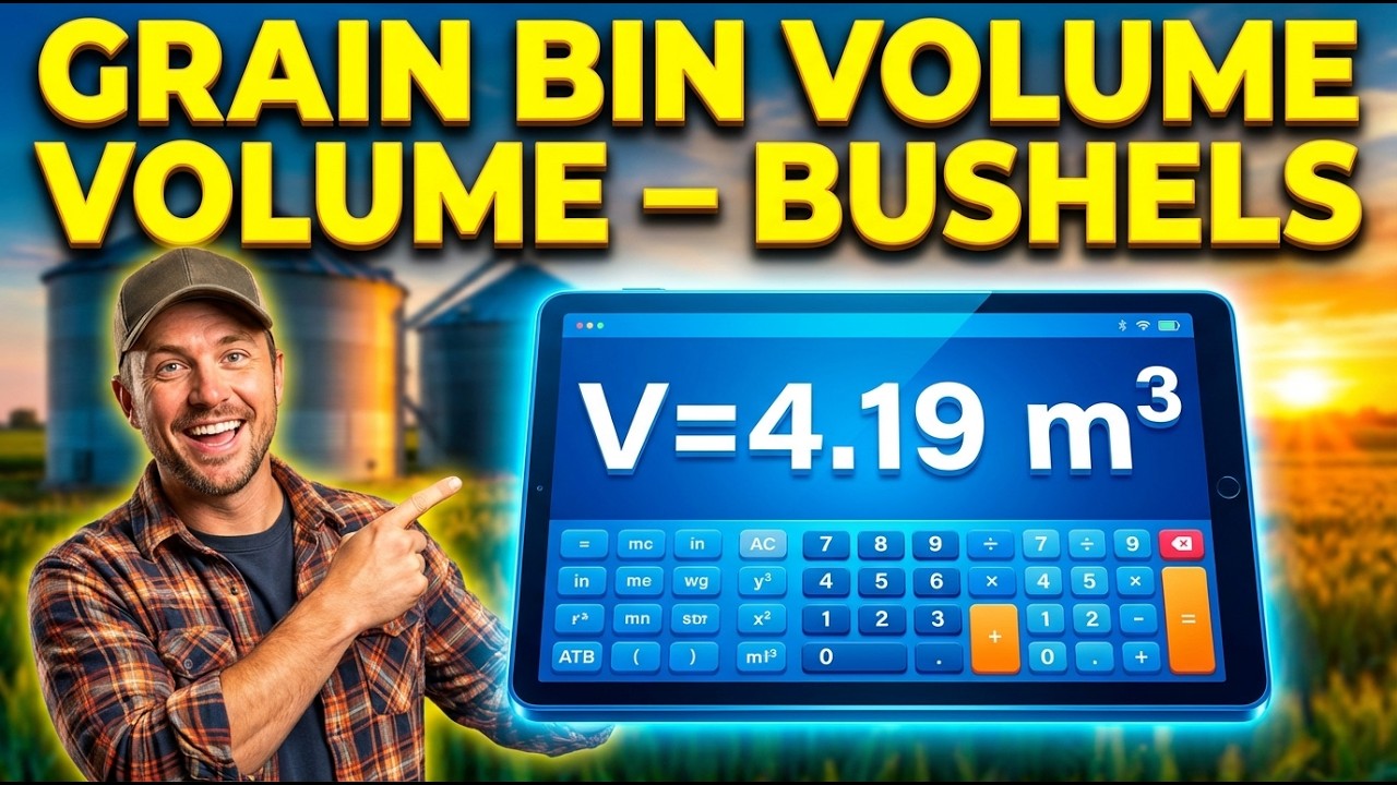 Grain Bin Volume Calculator — Bushels