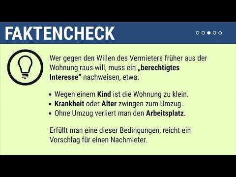 Gibt es eine Drei-Nachmieter-Regel?