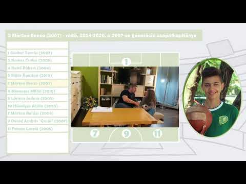 3 Márton Bence (2007) - védő