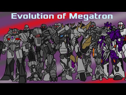 Evolution of Megatron in movies (animated)
