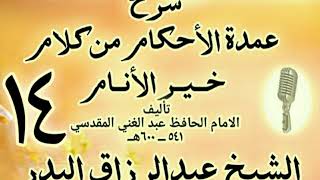 14 - شرح عمدة الأحكام من كلام خير الأنام  الشيخ عبد الرزاق البدر image