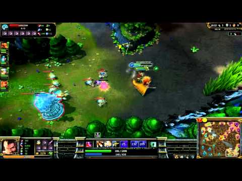 LoLPoV - Graves and Leona vs Corki and Blitzcrank [Bot] (League of Legends Commentary)