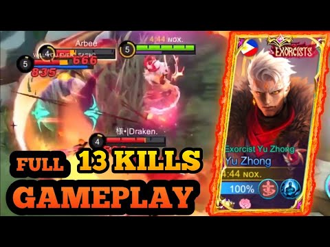 FULL GAMEPLAY NEW UPDATE YU ZHONG 2023 , BEST BUILD AND EMBLEM