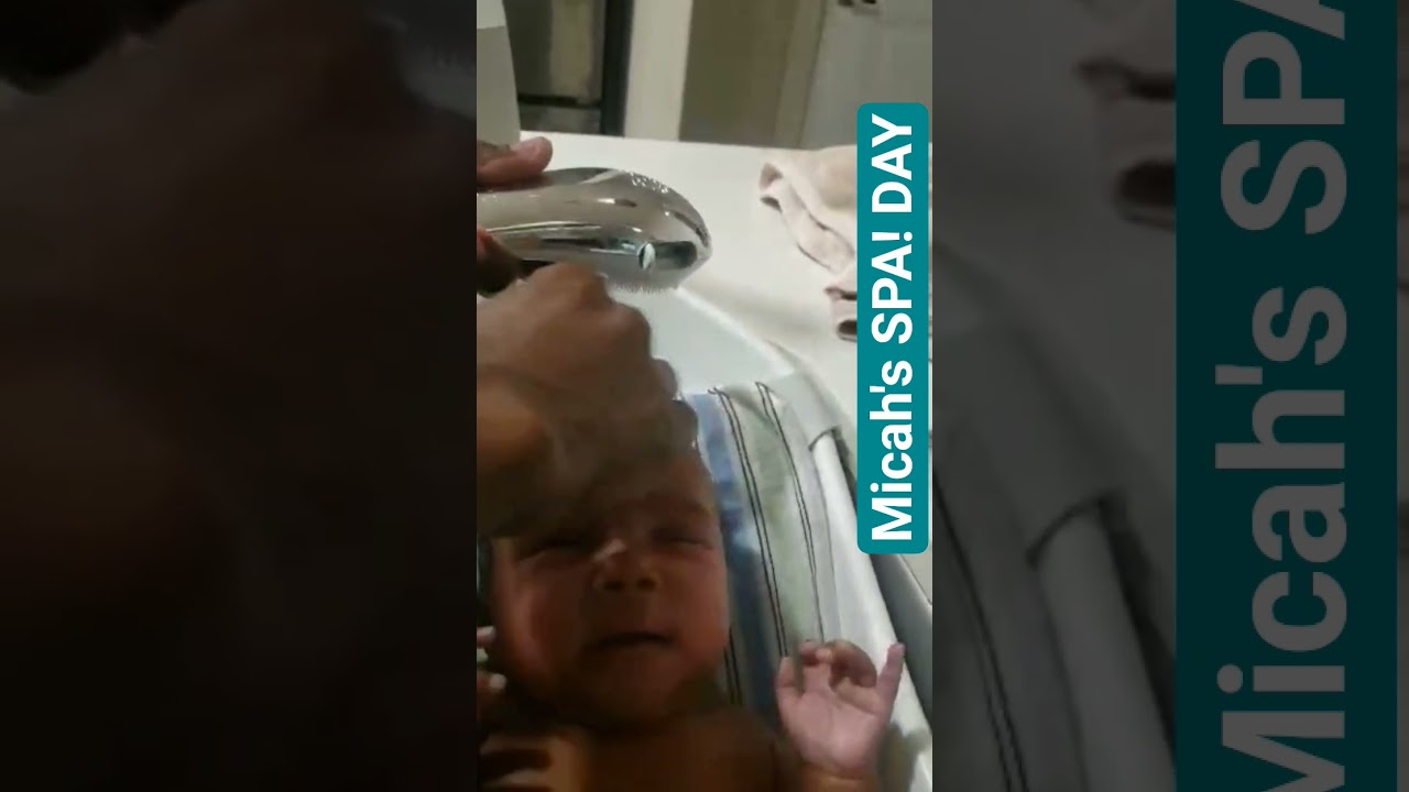 Micahs Spa Day #familytime #haircare #babyhair #hairwashday #lovehair #babyboy #jesus