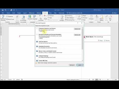How can I make my comments anonymous in Word by tracking changes?