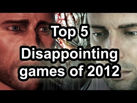 Top 5 - Disappointing games of 2012